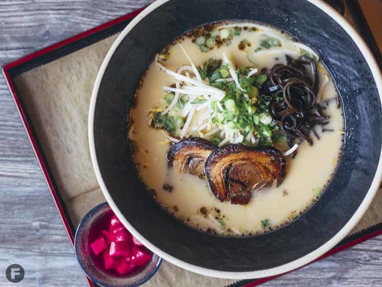 Karai Ramen + Handroll